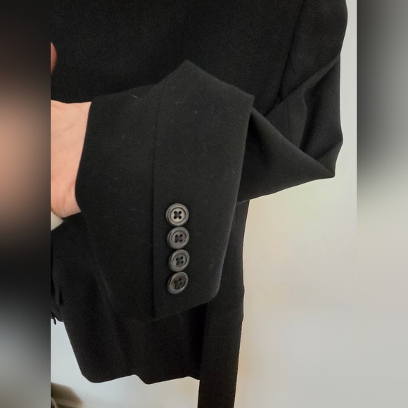 Ralph Lauren Vintage long black blazer preppy classic designer | 4 - Picture 8 of 9